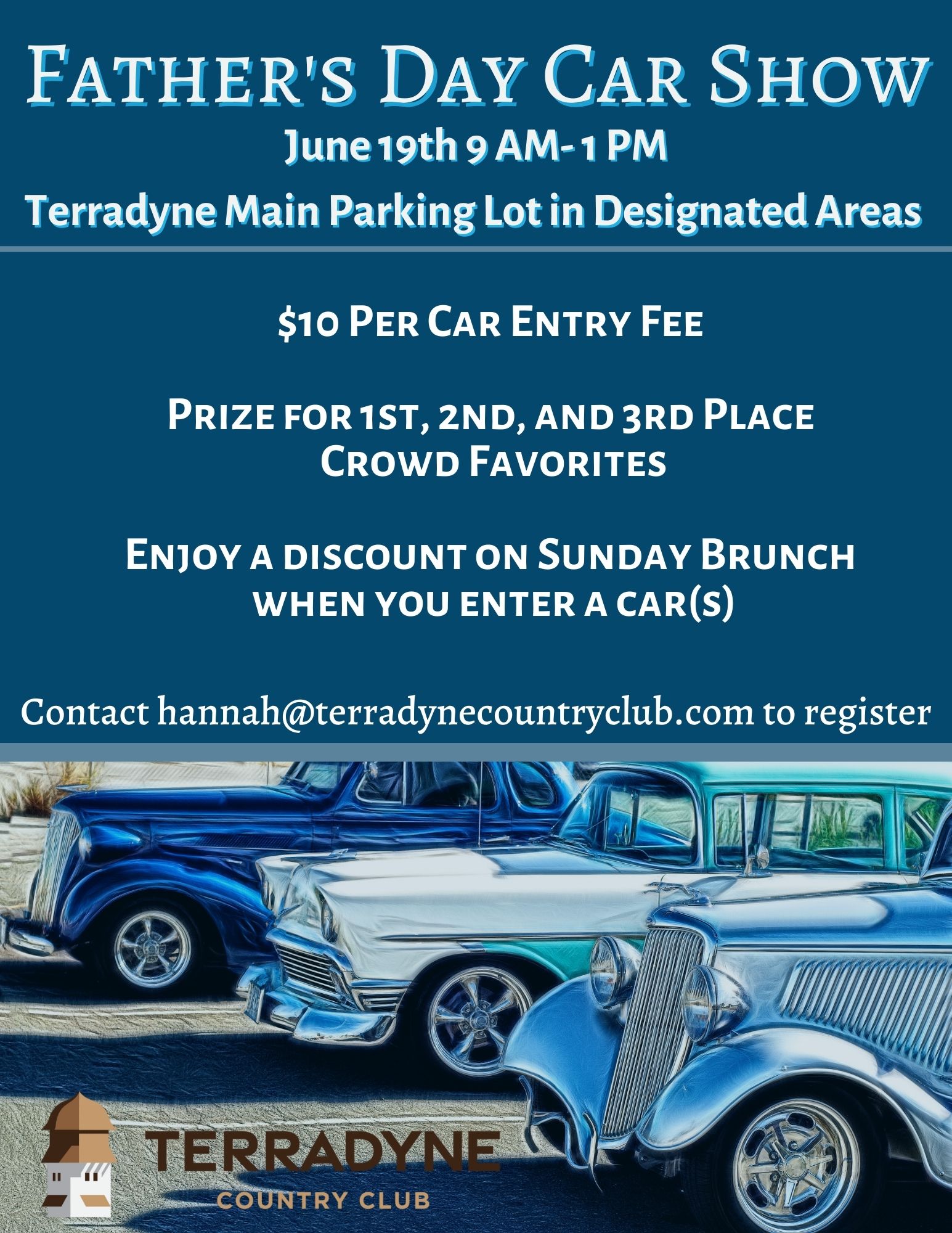 Father's Day Brunch and Car Show Terradyne Country Club